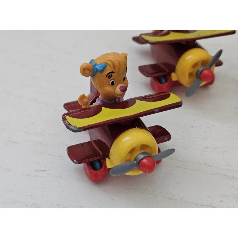 Disney's Tail Spin Vintage 1990s McDonalds Happy Toy Airplane DIE‎ CAST LOT Of 4